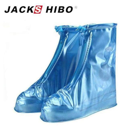 Planet Gates Blue / L JACKSHIBO Reusable Waterproof Overshoes Shoe Covers Shoes Protector Men&Women's&Children Rain Cover for Shoes Accessories