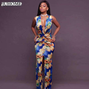 Planet Gates blue / L Quality long Prom event formal dress 2018 sexy Women's Tunic clothes sexy vintage maxi dress female club evening party robe