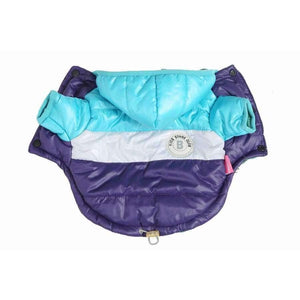Planet Gates Blue / L Winter Pet Dog Clothes Warm Down Jacket Waterproof Coat S-XXL Hoodies for Chihuahua Small Medium Dogs Puppy PETASIA