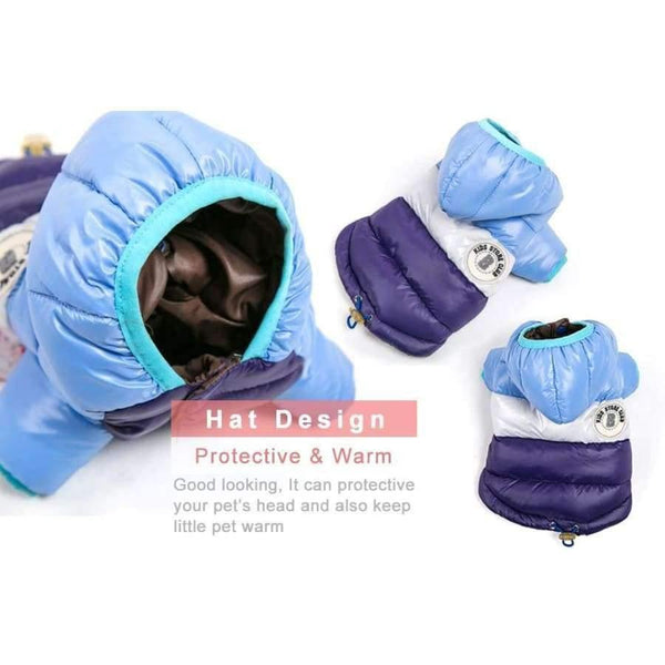 Winter Pet Dog Clothes Warm Down Jacket Waterproof Coat S-Xxl Hoodies For Chihuahua Small Medium Dogs Puppy Petasia