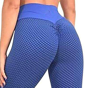 Planet Gates Blue / L Women Leggings High Waist Dot Fitness leggins mujer High stretch sportswear ladies polyester casual Seamless Pants