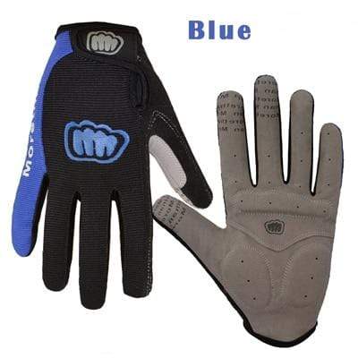 Planet Gates Blue / L Women Men Winter Cycling Gloves Full Finger Bicycle Gloves Anti Slip Gel Pad Motorcycle MTB Road Bike Gloves M-XL Summer Gloves