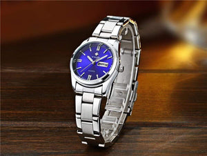 Planet Gates Blue Ladies Watch Women Luxury Fashion Casual Quartz Watch Waterproof Luminous Bracelet Women Watches Relogio Feminino