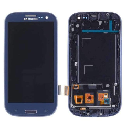 Planet Gates Blue LCD for SAMSUNG Galaxy S3 Mini LCD Display i8190 GT-i8190 i8195 i8200 Touch Screen Digitizer Replacement