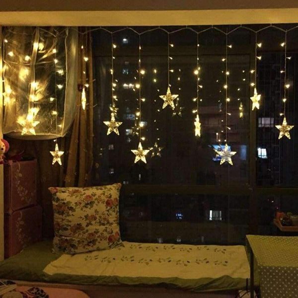 Planet Gates Blue Led Christmas String Fairy lights Outdoor AC220V EU Plug Garland Lamp Decorations for Home Party Garden Wedding Holiday lighting