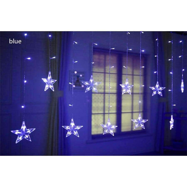 Planet Gates Blue Led Christmas String Fairy lights Outdoor AC220V EU Plug Garland Lamp Decorations for Home Party Garden Wedding Holiday lighting