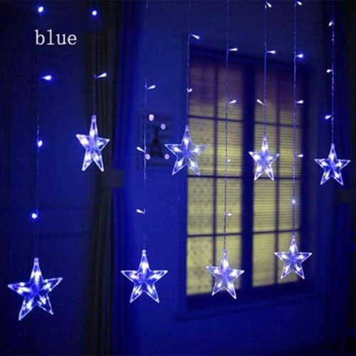 Planet Gates Blue Led Christmas String Fairy lights Outdoor AC220V EU Plug Garland Lamp Decorations for Home Party Garden Wedding Holiday lighting