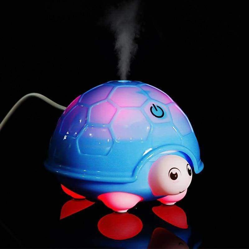 Planet Gates Blue LED Tortoise Air Humidifier Ultrasonic Mist Maker Aroma Diffuser for Home Car Household Appliances Air Freshener USB DC5V 160ML
