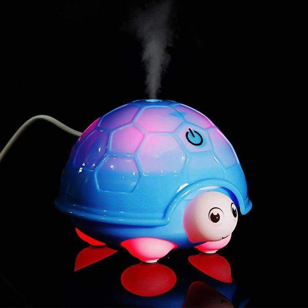 Planet Gates Blue LED Tortoise Air Humidifier Ultrasonic Mist Maker Aroma Diffuser for Home Car Household Appliances Air Freshener USB DC5V 160ML