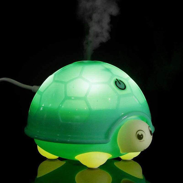 Planet Gates Blue LED Tortoise Air Humidifier Ultrasonic Mist Maker Aroma Diffuser for Home Car Household Appliances Air Freshener USB DC5V 160ML