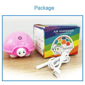 Planet Gates Blue LED Tortoise Air Humidifier Ultrasonic Mist Maker Aroma Diffuser for Home Car Household Appliances Air Freshener USB DC5V 160ML