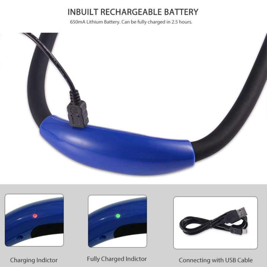 Planet Gates blue LEDGLE High quality Novelty Led Night Light Flashlight Flexible Handsfree Led Neck Light Hug light Book Reading Lamp Hug Light