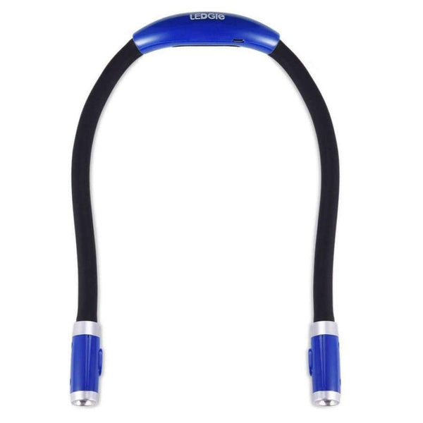 Planet Gates blue LEDGLE High quality Novelty Led Night Light Flashlight Flexible Handsfree Led Neck Light Hug light Book Reading Lamp Hug Light