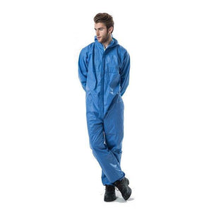 Planet Gates Blue / M 3M Men Women Disposable Anti-static Coverall Hooded Cleanroom Garments Dust-proof  Work clothing Paint Factory uniforms Overalls