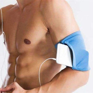 Planet Gates Blue  M Arm Bag Sport Accessories Running Bag Fitness Bag Arm Case Running Running Belt Gym Cell Phone Belt