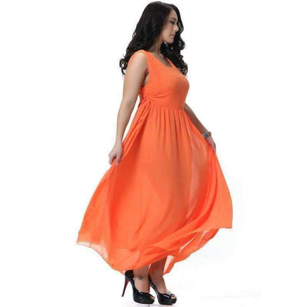 Planet Gates Blue / M Dresses For Women Solid Sleeveless O Neck Women Summer Dresses 2017 Fashion Vintage Loose Event Female Party Dresses