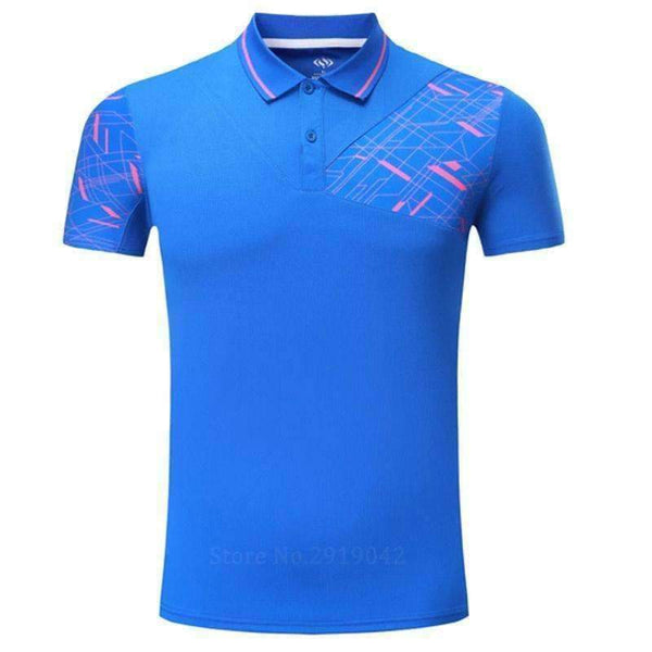 Planet Gates blue / M Golf shirts mens golf polo shirt sport golf wear men ropa de golf para hombre sportwear Polo Shirt Tennis T Shirt Clothing