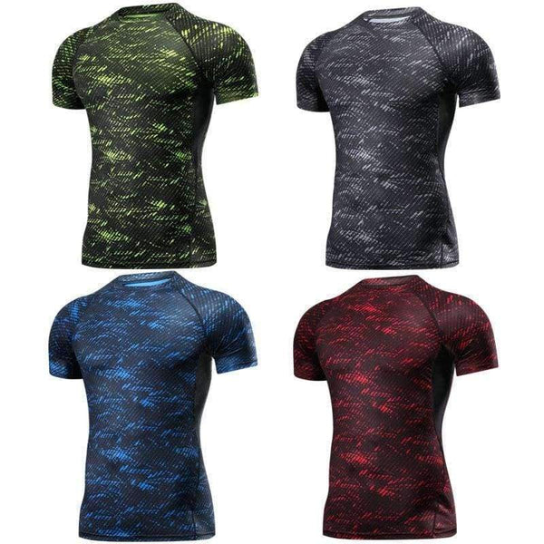Planet Gates Blue / M MMA T-Shirt Rashguard MMA Gym Tee Shirt Fighting Martial Arts Fitness Training Muay Thai T Shirt Men Homme  Jersey