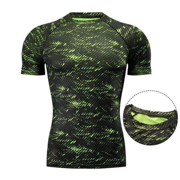 Planet Gates Blue / M MMA T-Shirt Rashguard MMA Gym Tee Shirt Fighting Martial Arts Fitness Training Muay Thai T Shirt Men Homme  Jersey