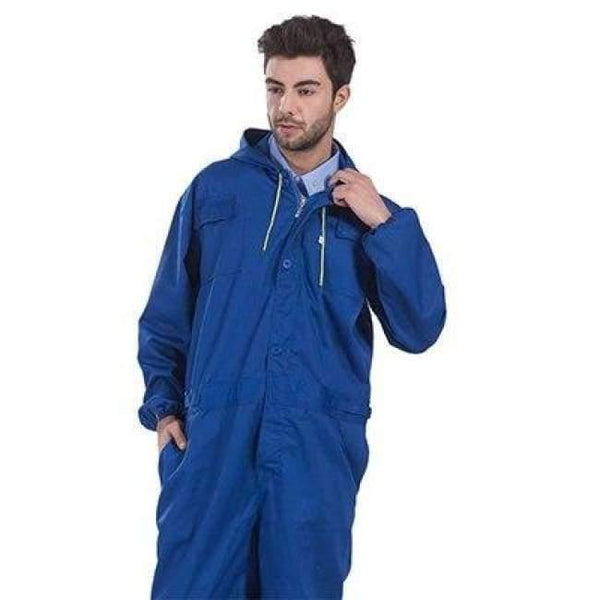 Planet Gates Blue / M Navy Blue Workwear Coveralls Men Work Pants Construction Uniforms