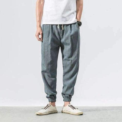 Planet Gates Blue / M Privathinker Brand Casual Harem Pants Men Jogger Pants Men Fitness Trousers Male Chinese Traditional Harajuku 2018 Summer Clothe