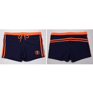 Planet Gates Blue / M Swimwear Men Breathable Swimsuits Man Swim Trunks Boxer Briefs Sunga Swim Suits Maillot De Bain Beach Shorts