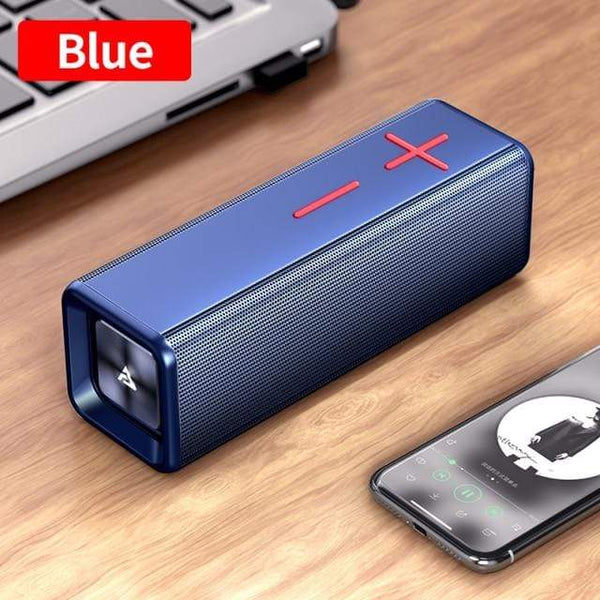 Planet Gates Blue MC V13 Bluetooth Speaker Portable Wireless Speaker TWS Subwoofer Speaker Music Player Home Theater