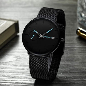Men Watch Waterproof Date Calendar Analogue Wristwatches Mens Business Casual Quartz Watches For Man Clock Reloj Hombre - Planet Gates