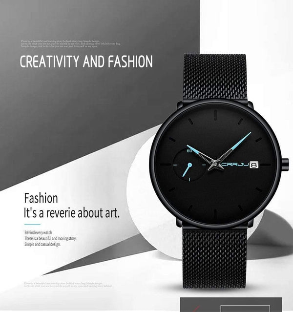 Planet Gates blue Men Watch Waterproof Date Calendar Analogue Wristwatches Mens Business Casual Quartz Watches For Man Clock Reloj Hombre