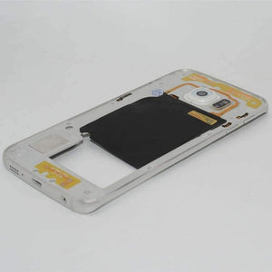 Planet Gates Blue Middle frame for Samsung Galaxy S6 edge G925 G925F Back Plate Bezel Housing Case Free Tools Replacement Parts