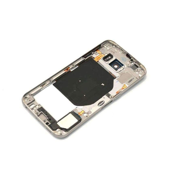 Planet Gates Blue Middle frame for Samsung Galaxy S6 G920 G920F Back Plate Bezel Housing Case Free Tools Replacement Parts