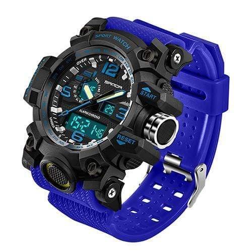 Planet Gates Blue Military Men's Watches Top Brand Luxury Waterproof Sport Watch Men S Shock Quartz Watches Clock Relogio Masculino