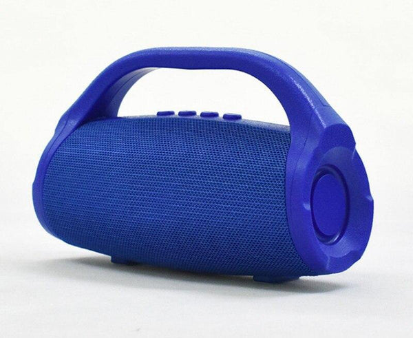 Planet Gates Blue Mini Bluetooth Speaker Portable Wireless Speaker Sound System 3D Stereo Music Surround Support Bluetooth,TF FM