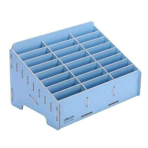Planet Gates Blue Mobile Phone Repair Tool Box Wooden Storage Box For Screw Little Parts Smartphone NAND IC Chip BGA Repair Kit