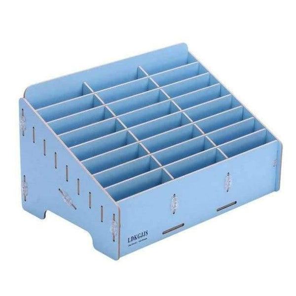 Planet Gates Blue Mobile Phone Repair Tool Box Wooden Storage Box For Screw Little Parts Smartphone NAND IC Chip BGA Repair Kit