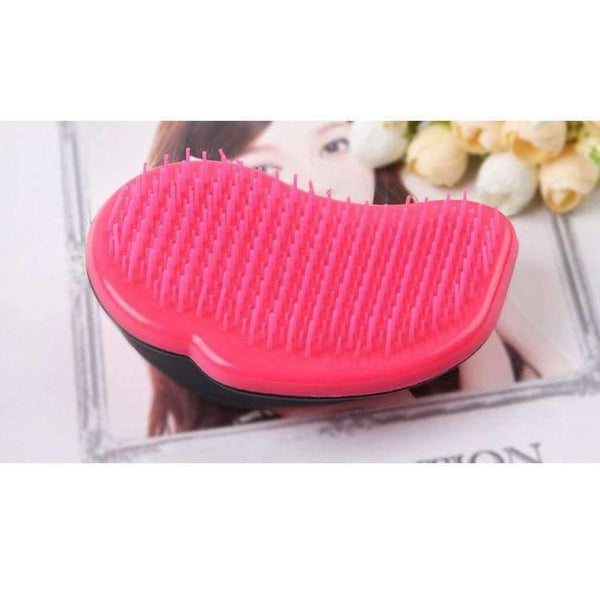 Planet Gates blue Mouse Comb Tangle Hair Brush Professional Hairbrush Paddle Detangler Brushes Massage Care Styling Women Anti--Static