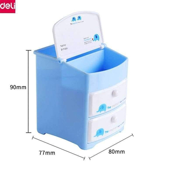 Planet Gates Blue Multifunctional Cute Pen Holder Desk Organizer Storage Office Accessories School Supplies Porta Caneta Para Escritorio