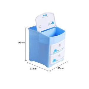 Planet Gates Blue Multifunctional Cute Pen Holder Desk Organizer Storage Office Accessories School Supplies Porta Caneta Para Escritorio