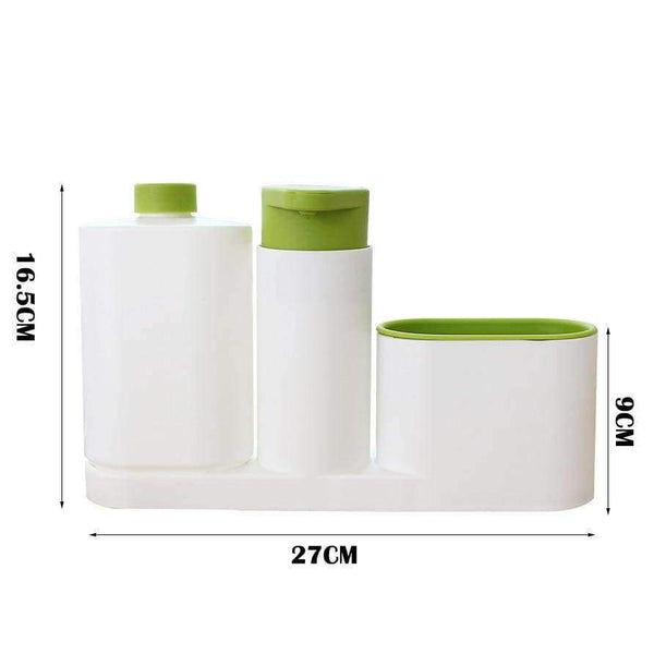 Planet Gates BLUE Multifunctional Kitchen Washing Sponge Storage Shelf Sink Detergent Soap Dispenser Storage Rack Organizer Stands KC1675