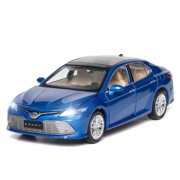 Planet Gates Blue New 1:32 Toyota Eighth Generation 8 Camry Simulation Car Model Alloy Car Model Toy Car Decoration Boy Birthday Gift Collection