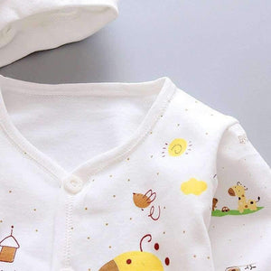 Planet Gates blue / Newborn 5PCS baby girl clothes 0-3M Spring summer print cartoon newborn clothing gift set cotton new born baby boy clothes baby outfit