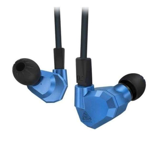 Planet Gates blue no mic Hybrid In Ear Earphones HIFI DJ Monitor Headphone Running Sport KZ AS10 ZS6 Earphones Headset Earbud Two Colors