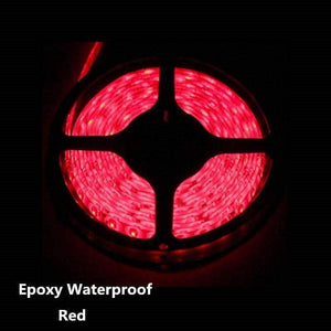 Planet Gates Blue / No Waterproof Top Quanlity No Waterproof / IP65 Waterproof  5M 3528 LED Strip Light 300 LED DC 12V Cool White Blue Red Green LED Tape ribbon