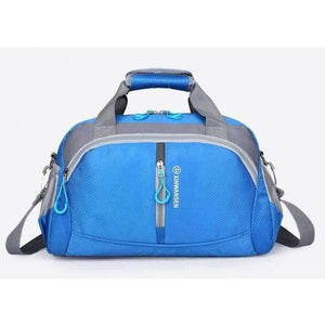 Planet Gates Blue Nylon Waterproof Sports Gym Bag Women Men For Gym Fitness Training Shoulder Travel Handbag yoga Bag Luggage