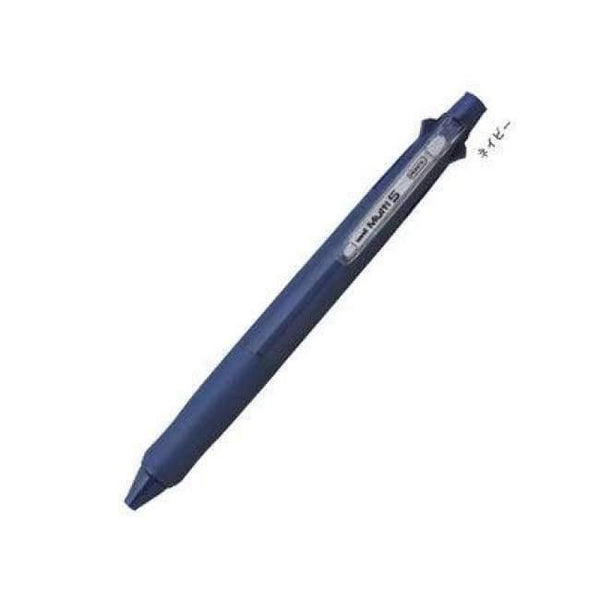 Planet Gates Blue One Piece Uni MSE5-500 Multifunction Pen 4 Oil Core & Mechanical Pencil for Office School Writing Supplies