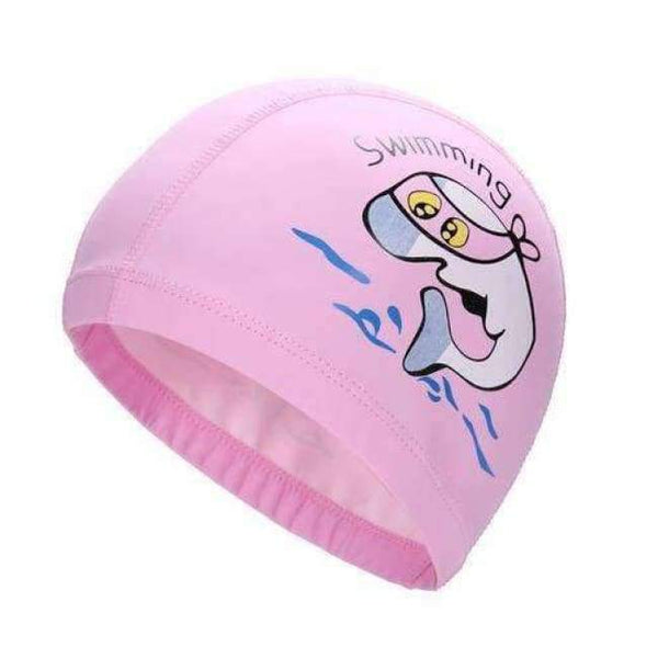 Planet Gates Blue / One Size Children Anti Fog UV Protection Waterproof Silicone Swimming Goggles Glasses Eyewear & PU Fabric Dolphin Swim Cap Hat Set