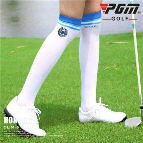 Planet Gates Blue / One Size Golf Sports Knee High Socks Women'S Sweat Absorption Stockings Ladies Breathable Tennis Stockings Running Long Socks D0373