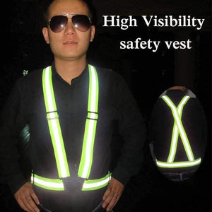 Planet Gates blue / One Size Reflective Safety Vest Strips for Construction Traffic Warehouse Visibility Security Jacket Reflective Strips Work Wear Uniforms