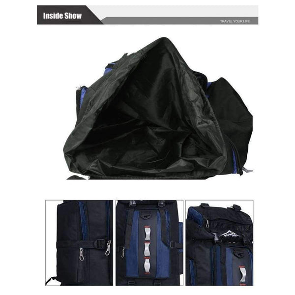 Large Capacity Outdoor Sports Backpack Men and Women Travel Bag Hiking Camping Climbing Fishing Bags waterproof Backpacks