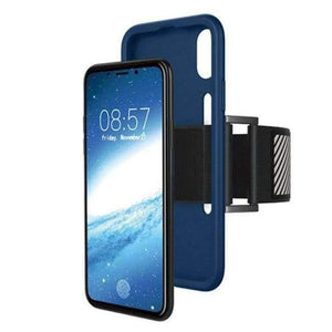 Planet Gates Blue Phone Arm Band For iPhone X Fundas 5.8'' Multi-used Armband Phone Case Arm Phone Holder For Runing Cycling Hiking